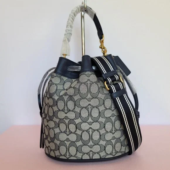 Coach Bags Coach Field Bucket Bag In Signature Jacquard